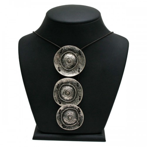 Uc Silahsor Leather Necklace